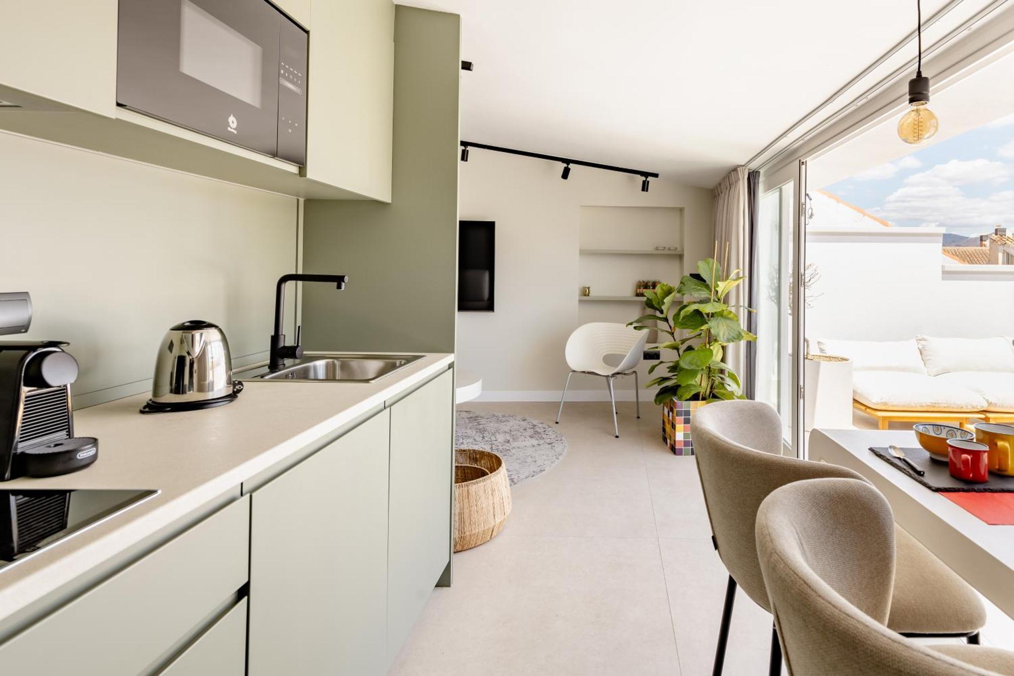 Atarazanas Suite, Atico Con Terraza マラガ エクステリア 写真